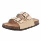 Damen Pantoletten - beige Gr. 37