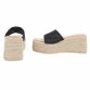 Damen Keilsandaletten - black