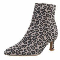 Damen Klassische Stiefeletten - leopard