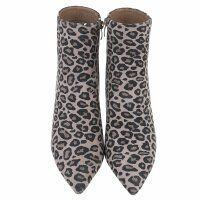 Damen Klassische Stiefeletten - leopard