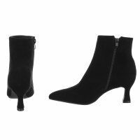 Damen Klassische Stiefeletten - blacksuede