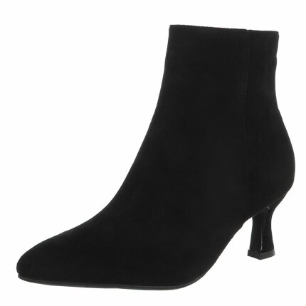Damen Klassische Stiefeletten - blacksuede Gr. 38