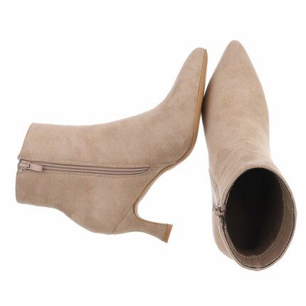 Damen Klassische Stiefeletten - khakisuede