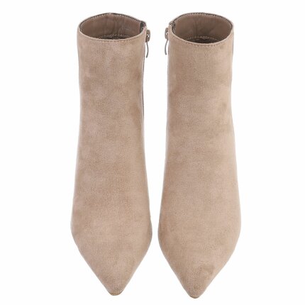 Damen Klassische Stiefeletten - khakisuede