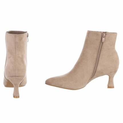 Damen Klassische Stiefeletten - khakisuede