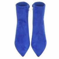 Damen Klassische Stiefeletten - sapphirebluesuede