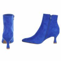 Damen Klassische Stiefeletten - sapphirebluesuede