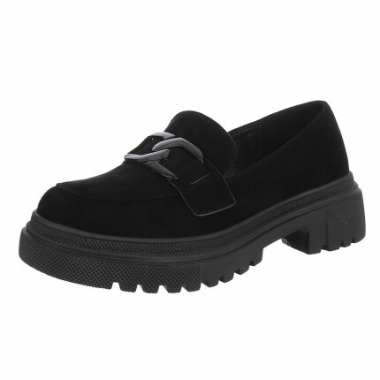 Damen Slipper - black - 12 Paar