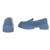 Damen Slipper - jeansblue