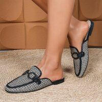 Damen Flache Sandalen - black