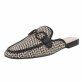 Damen Flache Sandalen - black