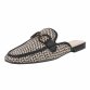 Damen Flache Sandalen - black Gr. 41