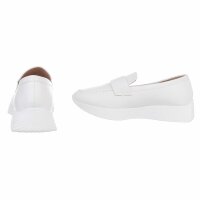Damen Slipper - white