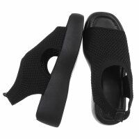 Damen Keilsandaletten - black