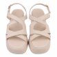 Damen Keilsandaletten - beige