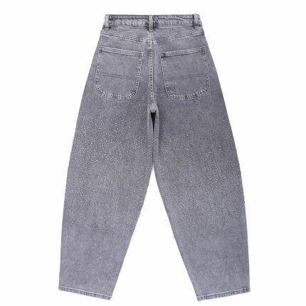 Damen High Waist Jeans von Laulia - grey