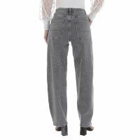 Damen High Waist Jeans von Laulia - grey
