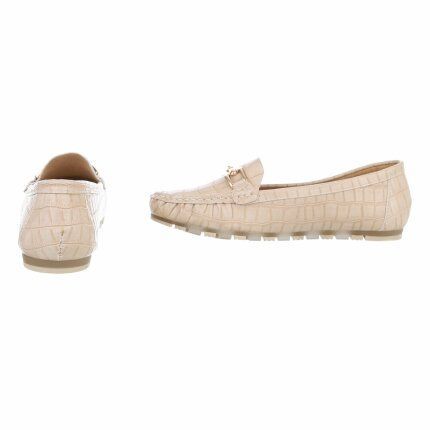 Damen Mokassins - beige
