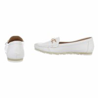 Damen Mokassins - white