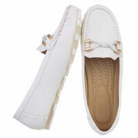 Damen Mokassins - white