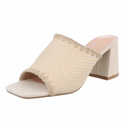 Damen Sandaletten - apricot Gr. 36
