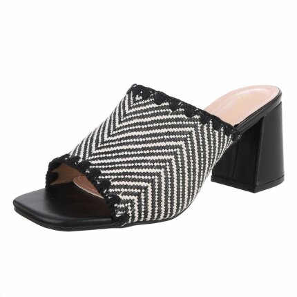 Damen Sandaletten - black - 12 Paar