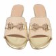 Damen Sandaletten - gold