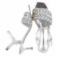Damen Sandaletten - silver