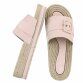 Damen Keilsandaletten - beige