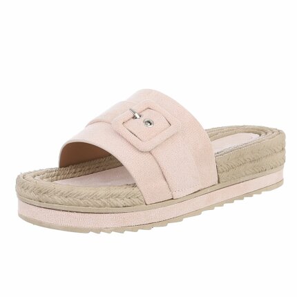 Damen Keilsandaletten - beige Gr. 38