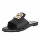 Damen Pantoletten - black - 12 Paar