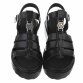 Damen Keilsandaletten - black
