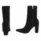 Damen High-Heel Stiefeletten - black