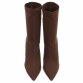 Damen High-Heel Stiefeletten - brown