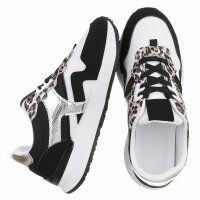 Damen Low-Sneakers - black