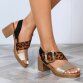 Damen Sandaletten - gold