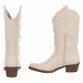 Damen Western- & Bikerboots - beigepu