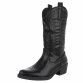 Damen Western- & Bikerboots - blackpu