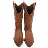 Damen Western- & Bikerboots - camelpu