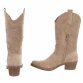 Damen Western- & Bikerboots - khakisuede