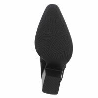 Damen Western- & Bikerboots - blacksuede
