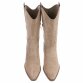 Damen Western- & Bikerboots - khakisuede