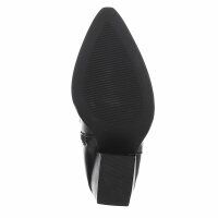 Damen Western- & Bikerboots - blackpu