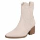 Damen Western- & Bikerboots - beigepu - 12 Paar