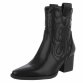 Damen Western- & Bikerboots - blackpu Gr. 40