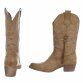 Damen Western- & Bikerboots - khakipu