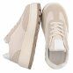 Damen Low-Sneakers - beige