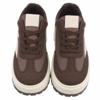 Damen Low-Sneakers - brown