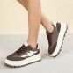 Damen Low-Sneakers - brown
