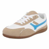 Damen Low-Sneakers - khaki